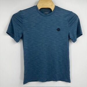 Marsh Wear Men's Medium Blue Heather Performance Logo T-Shirt